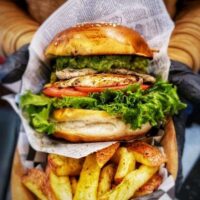 sandwich de pollo